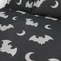 Best deal 😀 HELLS BLANKETS Bats Creature Of The Night | QUEEN QUILT SET 🔔