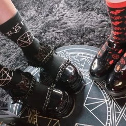 Coupon 🛒 BESERK X THE CRAFT 🎃 Halloween The Craft Pattern | CREW 🧦 SOCKS 🥰 -Halloween Sales 22 02 15 14 30 30 127 deco 700x700
