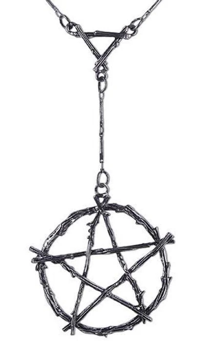 Outlet ❤️ RESTYLE 💀 Halloween Branch Pentagram | NECKLACE ❤️