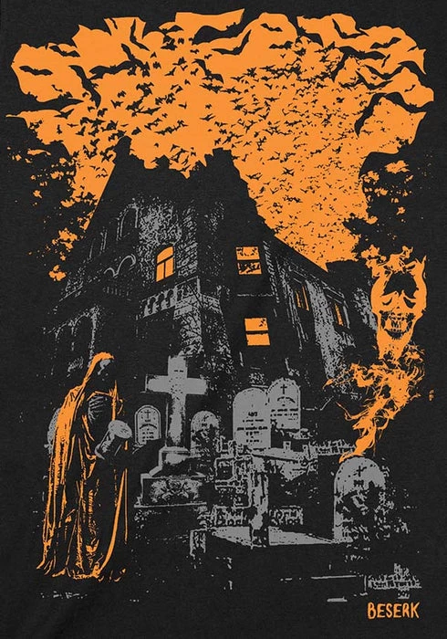 Hot Sale π BESERK CLOTHING Bats Graveyard Creeper | T-SHIRT β 5 Hot Sale π BESERK CLOTHING Bats Graveyard Creeper | T-SHIRT β - Image 3