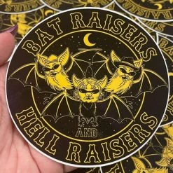 Top 10 💯 BESERK CLOTHING Bats Bat Raisers & Hell Raisers | STONEDEAF CHARITY STICKER 🔥