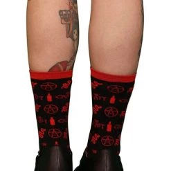 Coupon 🛒 BESERK X THE CRAFT 🎃 Halloween The Craft Pattern | CREW 🧦 SOCKS 🥰 -Halloween Sales Beserk The Craft Pattern Crew Socks 03 e254bd2e 3ba4 42c2 b717 8d253a92d4b5 700x700