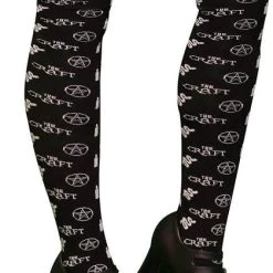 Budget 🌟 BESERK X THE CRAFT 🎃 Halloween The Craft Pattern | KNEE HIGH 🧦 SOCKS ✨ -Halloween Sales Beserk The Craft Pattern Knee High Socks 01 a14e32f9 f8ed 4a0e 9fa5 099dfe01c7ac 700x700