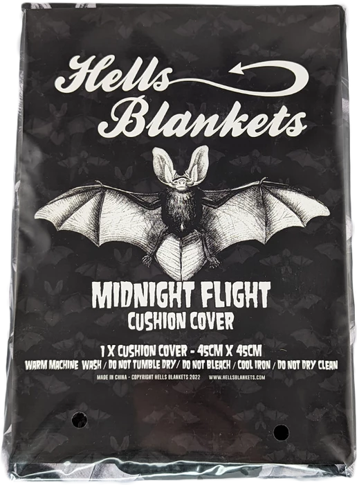 Cheapest ๐ HELLS BLANKETS Bats Midnight Flight | CUSHION COVER โญ 6 Cheapest ๐ HELLS BLANKETS Bats Midnight Flight | CUSHION COVER โญ - Image 4