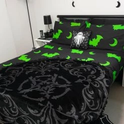 Promo 💯 HELLS BLANKETS Bats Creature Of The Night [Toxic] | SUPER KING QUILT SET** 💯 -Halloween Sales Hells Blankets Creatureofthenight 06 ebb03621 090f 4d51 b9e0 2f00a64305b5 700x700