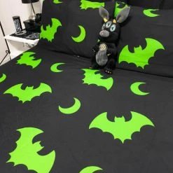 Discount 🎁 HELLS BLANKETS Bats Creature Of The Night [Toxic] | KING QUILT SET* ✔️ -Halloween Sales Hells Blankets Creatureofthenight 15 421421b6 7e74 49aa b52e b13567a8c6e6 700x700