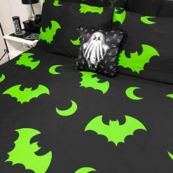 Promo 💯 HELLS BLANKETS Bats Creature Of The Night [Toxic] | SUPER KING QUILT SET** 💯 -Halloween Sales Hells Blankets Creatureofthenight 19 5b9ddfb3 a5a0 46ed 8923 503c44492088 700x700