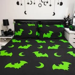 Promo 💯 HELLS BLANKETS Bats Creature Of The Night [Toxic] | SUPER KING QUILT SET** 💯 -Halloween Sales Hells Blankets Creatureofthenight 24 7fbaa109 10a6 4710 96a5 1c72ff01b6ce 700x700