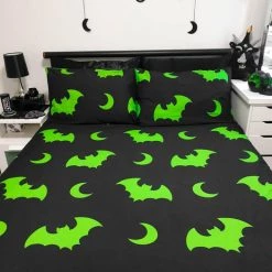 Promo 💯 HELLS BLANKETS Bats Creature Of The Night [Toxic] | SUPER KING QUILT SET** 💯 -Halloween Sales Hells Blankets Creatureofthenight 26 53036f45 9bbe 4d8f 899b 5f9c622ec3c6 700x700
