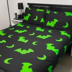 Promo 💯 HELLS BLANKETS Bats Creature Of The Night [Toxic] | SUPER KING QUILT SET** 💯 -Halloween Sales Hells Blankets Creatureofthenight 29 f2bc48f4 0bc9 438f 9088 5a0560921ee6 700x700