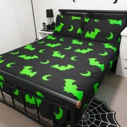 Promo 💯 HELLS BLANKETS Bats Creature Of The Night [Toxic] | SUPER KING QUILT SET** 💯 -Halloween Sales Hells Blankets Creatureofthenight 30 8e708bc3 df71 4fc0 9ef2 c1a52c35030e 700x700