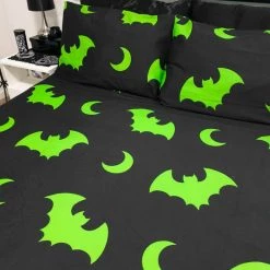 Promo 💯 HELLS BLANKETS Bats Creature Of The Night [Toxic] | SUPER KING QUILT SET** 💯 -Halloween Sales Hells Blankets Creatureofthenight 35 b337bf83 8b44 4177 974f aa880066d51f 700x700