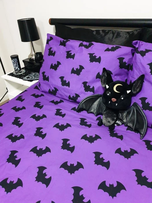 Hot Sale โ๏ธ HELLS BLANKETS Twilight Bats | QUEEN QUILT SET ๐ 9 Hot Sale โ๏ธ HELLS BLANKETS Twilight Bats | QUEEN QUILT SET ๐ - Image 7
