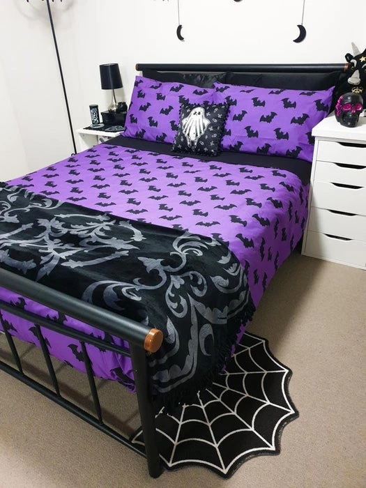 Hot Sale โ๏ธ HELLS BLANKETS Twilight Bats | QUEEN QUILT SET ๐ 6 Hot Sale โ๏ธ HELLS BLANKETS Twilight Bats | QUEEN QUILT SET ๐ - Image 4