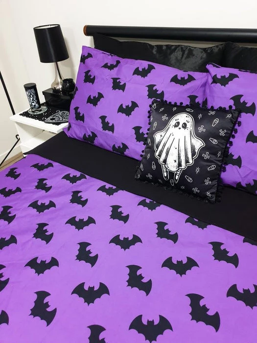 Hot Sale โ๏ธ HELLS BLANKETS Twilight Bats | QUEEN QUILT SET ๐ 12 Hot Sale โ๏ธ HELLS BLANKETS Twilight Bats | QUEEN QUILT SET ๐ - Image 10