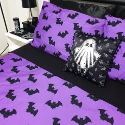 Brand new 🎁 HELLS BLANKETS Twilight Bats | KING QUILT SET* ⌛ -Halloween Sales Hells Blankets Twilight Bats 0 16 ba889d16 5e02 47ce 9368 9df3c8fa520a 700x700