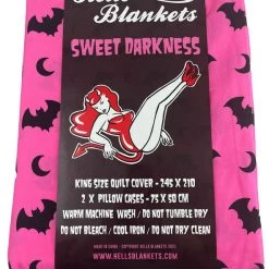 Discount 🔔 HELLS BLANKETS Bats Sweet Darkness | KING QUILT SET 👍 -Halloween Sales Hells Blankets Sweet Darkness Quilt Set 05 bdfacdc8 bdf9 4bba 8054 166b2888bfd3 700x700