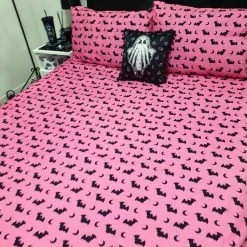 Discount 🔔 HELLS BLANKETS Bats Sweet Darkness | KING QUILT SET 👍 -Halloween Sales Hells Blankets Sweet Darkness Quilt Set 08 d4fadc6c d103 4baf b000 77236b8eed70 700x700