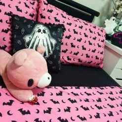 Discount 🔔 HELLS BLANKETS Bats Sweet Darkness | KING QUILT SET 👍 -Halloween Sales Hells Blankets Sweet Darkness Quilt Set 12 22c18734 b21c 4975 8d66 7a501b5d80f4 700x700