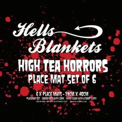 Promo 🎉 HELLS BLANKETS Gothic Homewares High Tea Horrors | PLACEMAT SET 😉 -Halloween Sales HighTeaHorrorsBox b60dd16f fa20 4abb 8206 67adb5b01c2b 700x700