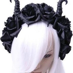 Deals ✨ RESTYLE Cosplay Maleficent & Roses | HEADBAND 👏 -Halloween Sales MALEFICENT ROSES HEADBAND 2 700x700