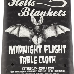 Best Sale 😍 HELLS BLANKETS Bats Midnight Flight | TABLE CLOTH 👏 -Halloween Sales TABLECLOTH1 700x700