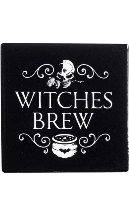 New โญ ALCHEMY GOTHIC Gothic Homewares Witches Brew | CERAMIC COASTER ๐ฏ 3 New โญ ALCHEMY GOTHIC Gothic Homewares Witches Brew | CERAMIC COASTER ๐ฏ