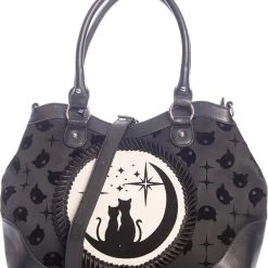 Cheapest 🔥 BANNED ALTERNATIVE Cats Lunar Sisters [Black] | 👜 HANDBAG 🤩