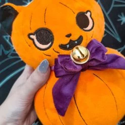 Hot Sale 🤩 BESERK CLOTHING Cats Jack-O-Kitty | PUMPKIN PLUSH 😍 -Halloween Sales beserk jack o kitty pumpkin plush 04 700x700