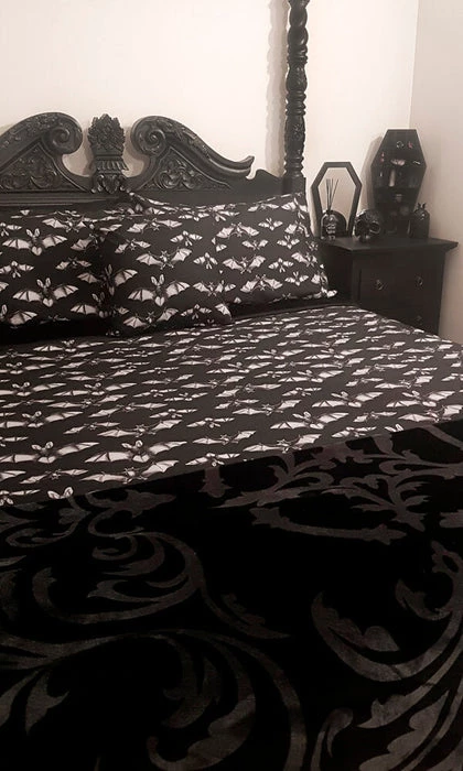 Cheapest ๐ HELLS BLANKETS Bats Midnight Flight | CUSHION COVER โญ 5 Cheapest ๐ HELLS BLANKETS Bats Midnight Flight | CUSHION COVER โญ - Image 3