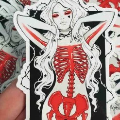 Brand new 🎁 BESERK CLOTHING 🎃 Halloween To The End | VINYL STICKER 😍