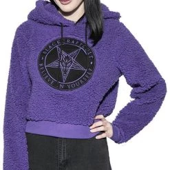 Top 10 ❤️ BLACKCRAFT 🦇 Halloween Believe In Yourself [Purple] | SHERPA HOODIE 😉