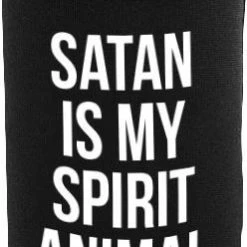 New ✔️ BLACKCRAFT 🧛 Halloween Satan Is My Spirit Animal | DRINK COOLER 🧨