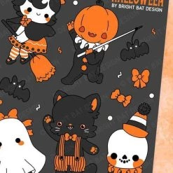 Promo 🎁 BRIGHT BAT DESIGNS Ghosts Vintage 🧛 Halloween | STICKER SHEETS 😉 -Halloween Sales bright bat designs vintage halloween sticker sheets 1 4992b242 0f56 4c46 855b b063b53dd167 700x700