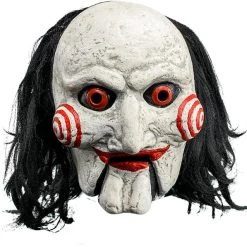 Best Pirce 🎉 TRICK OR TREAT STUDIOS 💀 Halloween Saw | Billy Puppet With Moving MOUTH MASK ⭐