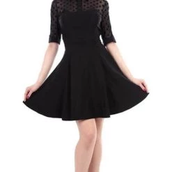 Hot Sale 🛒 COLLECTIF Corporate + Office Wear Wednesday | SKATER 👗 DRESS 🤩 -Halloween Sales collectif wednesday skater dress 4 66685f14 ad88 4a6c 9ebe f5c16f38e2f9 700x700