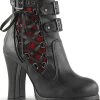 Cheapest 🌟 DEMONIA 👟 SHOES Demonia CRYPTO-51 [Black/Red] | 🥾 BOOTS [IN STOCK] 🥰