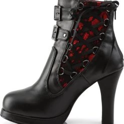 Cheapest 🌟 DEMONIA 👟 SHOES Demonia CRYPTO-51 [Black/Red] | 🥾 BOOTS [IN STOCK] 🥰 -Halloween Sales demonia shoes crypto 51 black red boots 3 700x700