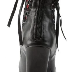 Cheapest 🌟 DEMONIA 👟 SHOES Demonia CRYPTO-51 [Black/Red] | 🥾 BOOTS [IN STOCK] 🥰 -Halloween Sales demonia shoes crypto 51 black red boots 4 700x700