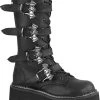 Cheapest 🔔 DEMONIA 👟 SHOES Bats EMILY-322 [Black] | 🥾 BOOTS [IN STOCK] 🔔
