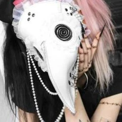 Wholesale 🌟 DEVIL666ISH 🧛 Halloween Phantom Plague Doctor [White] | MASK 🌟 -Halloween Sales devil666ish phantom plague doctor white mask 2 21029c93 2e9c 421a bbc8 d17b75c8d1f2 700x700