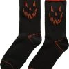 Deals 😀 ECTOGASM 🧛 Halloween Gray Jack-O-Lantern Pumpkin | 🧦 SOCKS 👍
