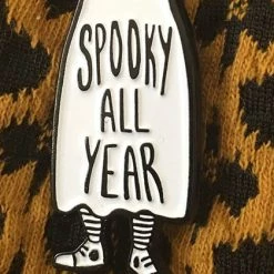 Best Pirce 🥰 ECTOGASM Ghosts Spooky All Year | GHOST ENAMEL PIN 🛒 -Halloween Sales ectogasm spooky all year ghost enamel pin 4 515165aa 1fb2 4bc0 b32b 3e42ea18bbde 700x700