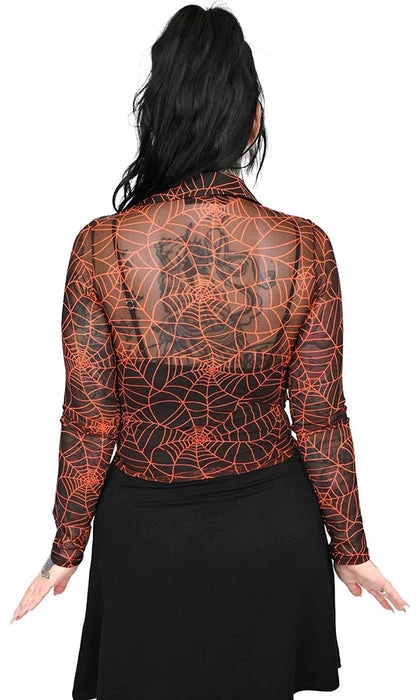 Buy โค๏ธ FOXBLOOD Corporate + Office Wear Cobweb Mesh | BUTTON UP TOP* ๐ 5 Buy โค๏ธ FOXBLOOD Corporate + Office Wear Cobweb Mesh | BUTTON UP TOP* ๐ - Image 3