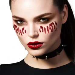 Best deal 🧨 FRIGHT FEST 🧛 Halloween Blood Tears [Glitter] | FACE STICKER 🤩 -Halloween Sales fright fest blood tears glitter face sticker 4 73f41e81 6df0 422f 9d42 da19eae4da6c 700x700