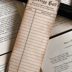 New 🛒 GHOSTS OF OCTOBER 💀 Halloween Haunted [Vintage] | LIBRARY CARD BOOKMARK ⭐ -Halloween Sales ghosts of october gothic haunted library card bookmark 4 6cb14892 d791 40e5 a84c da9aed60f080 700x700