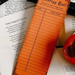 Best Pirce 🌟 GHOSTS OF OCTOBER 🎃 Halloween Haunted [Pumpkin] | LIBRARY CARD BOOKMARK 😍 -Halloween Sales ghosts of october pumpkin haunted library card bookmark 1 6043ba27 751c 4930 b713 bbc92fe96d13 700x700