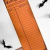 Best Pirce 🌟 GHOSTS OF OCTOBER 🎃 Halloween Haunted [Pumpkin] | LIBRARY CARD BOOKMARK 😍 -Halloween Sales ghosts of october pumpkin haunted library card bookmark 2 b70018b6 18f5 4429 a4d4 88df1d22ef8c 700x700