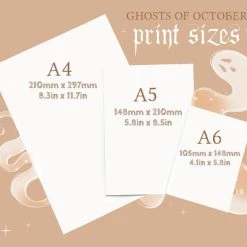 Budget 🌟 GHOSTS OF OCTOBER 💀 Halloween Spooky Tea [A5] | PRINT ⌛ -Halloween Sales ghosts of october spooky tea a5 print 4 64baeae9 3461 4772 a17e c9af2d838ee3 700x700