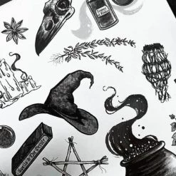 Budget 🛒 GHOSTS OF OCTOBER Gothic Homewares Witches Kit [A5] | PRINT 👍 -Halloween Sales ghosts of october witches kit print 4 867119e5 d7a9 4080 8e1a 30e9f2631313 700x700